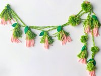 Lost MomDIY Tassel Flower Garland